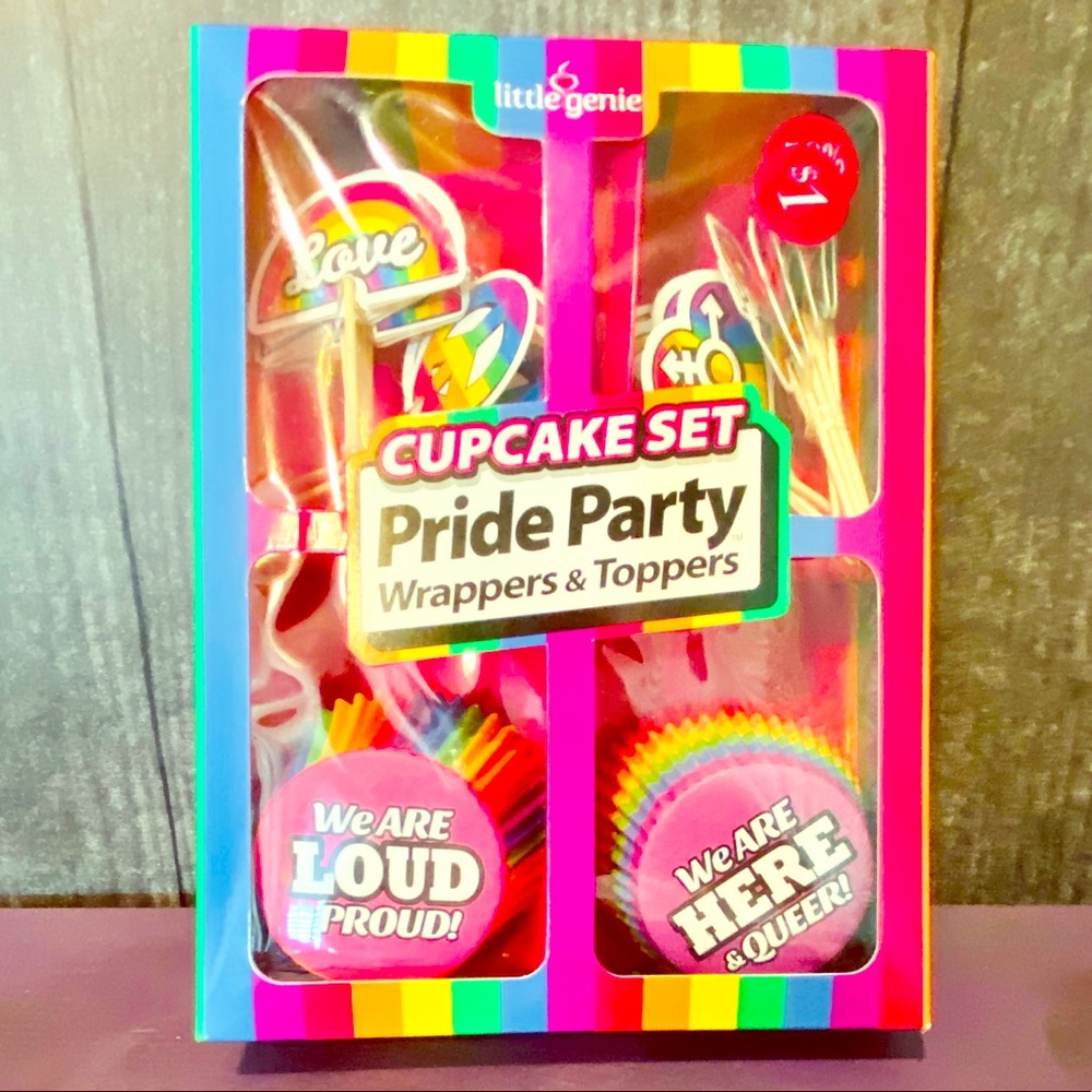 LGBT Cupcake Decorations